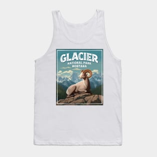 Glacier National Park Bighorn Sheep Tank Top